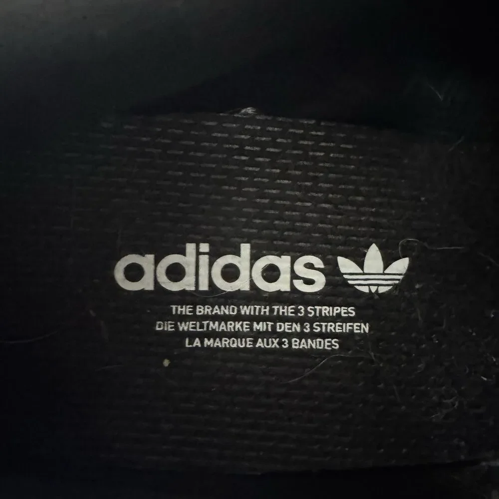 adidas Forum Low J Black Leopard GZ0803 Studded Sneakers US 6.5 Women’s 8